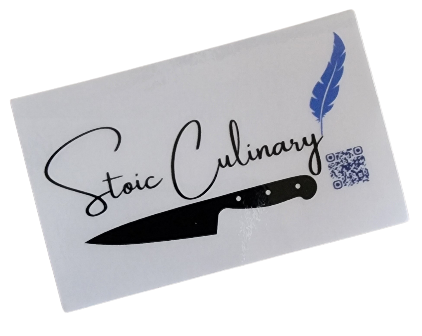 Stoic Culinary Quill Sticker