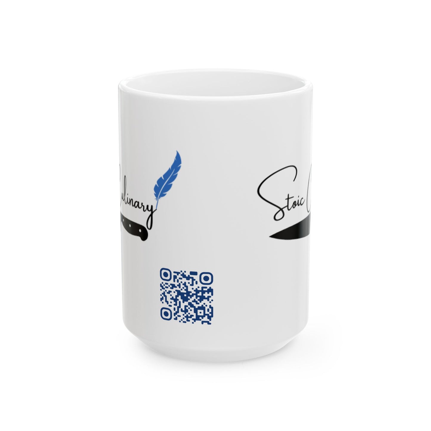 Stoic Culinary Ceramic Mug, (11oz, 15oz)
