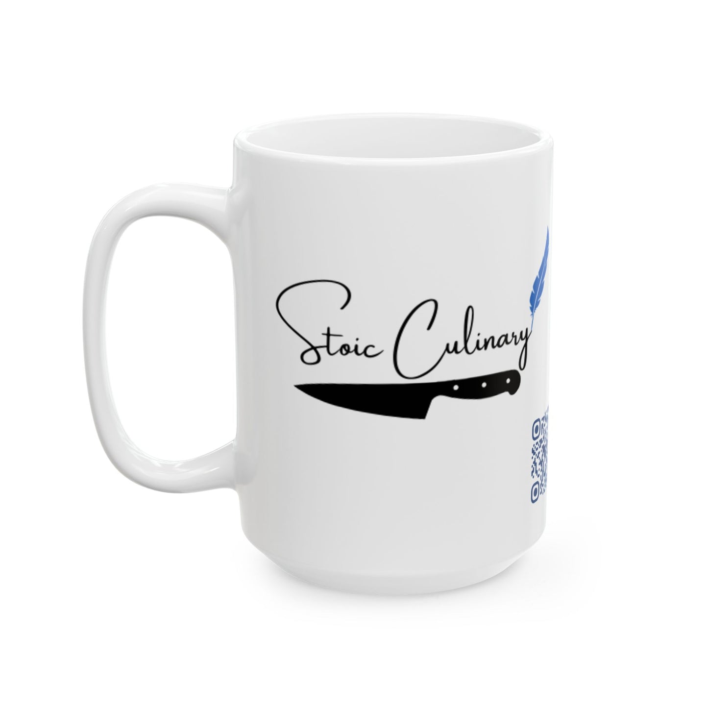 Stoic Culinary Ceramic Mug, (11oz, 15oz)