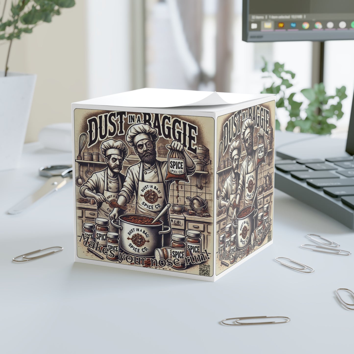 The Spice Co. Note Cube