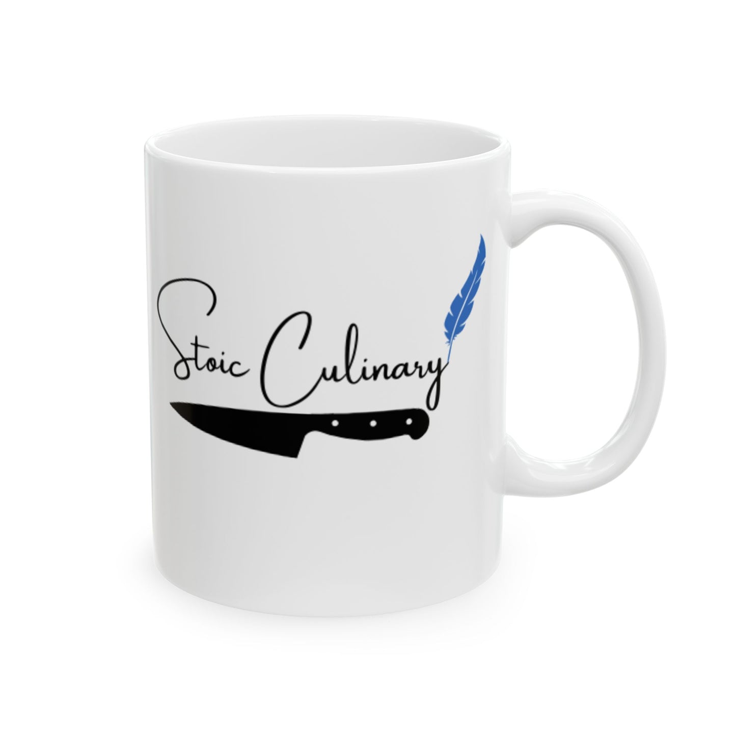 Stoic Culinary Ceramic Mug, (11oz, 15oz)