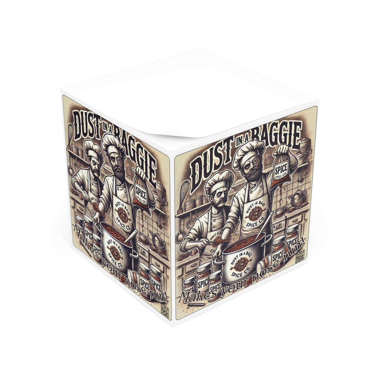 The Spice Co. Note Cube