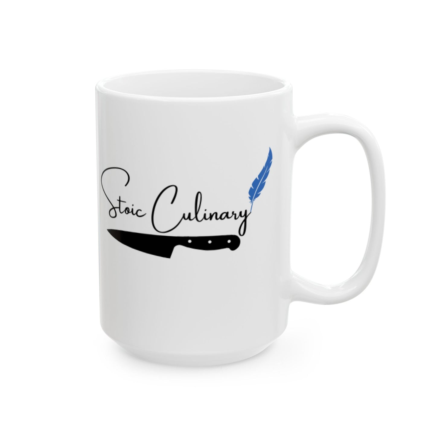 Stoic Culinary Ceramic Mug, (11oz, 15oz)