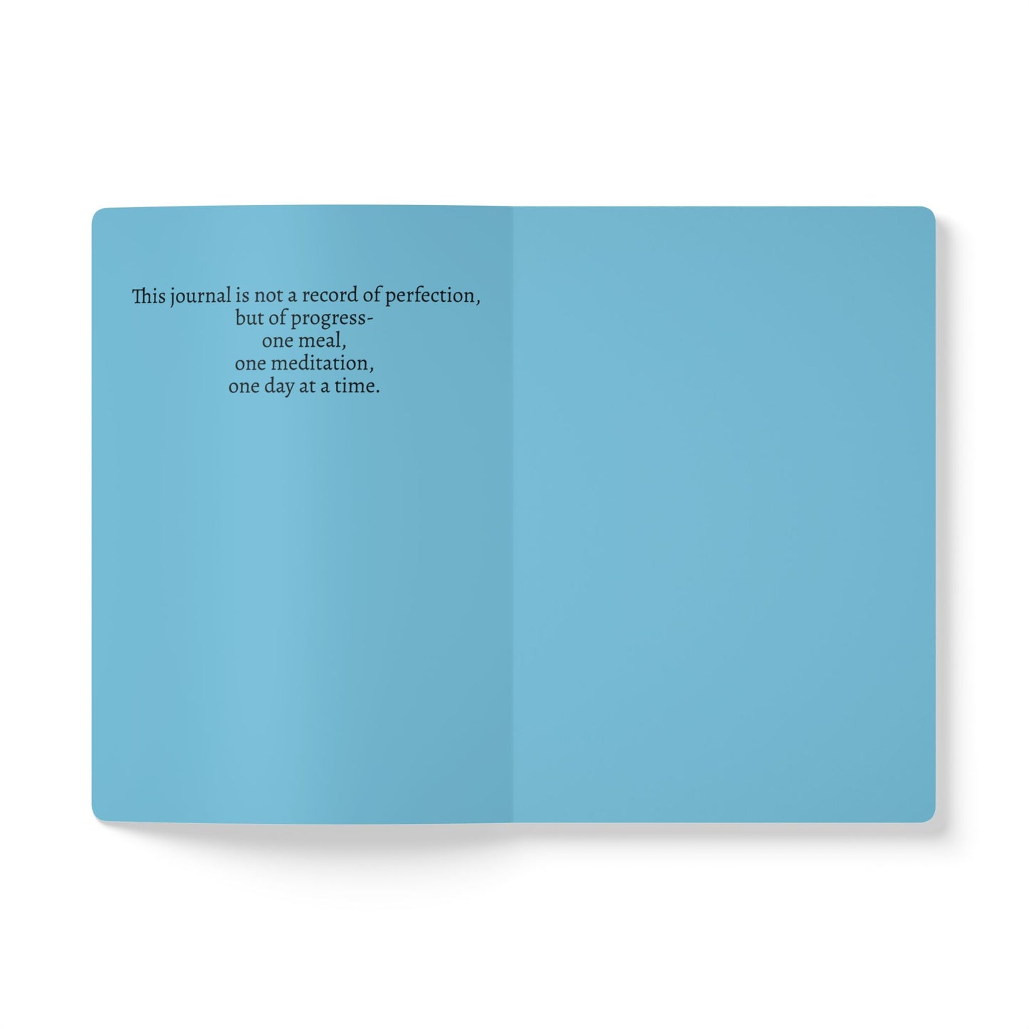Meal & Meditation Journal — Gratitude and Remembrance Softcover Journal