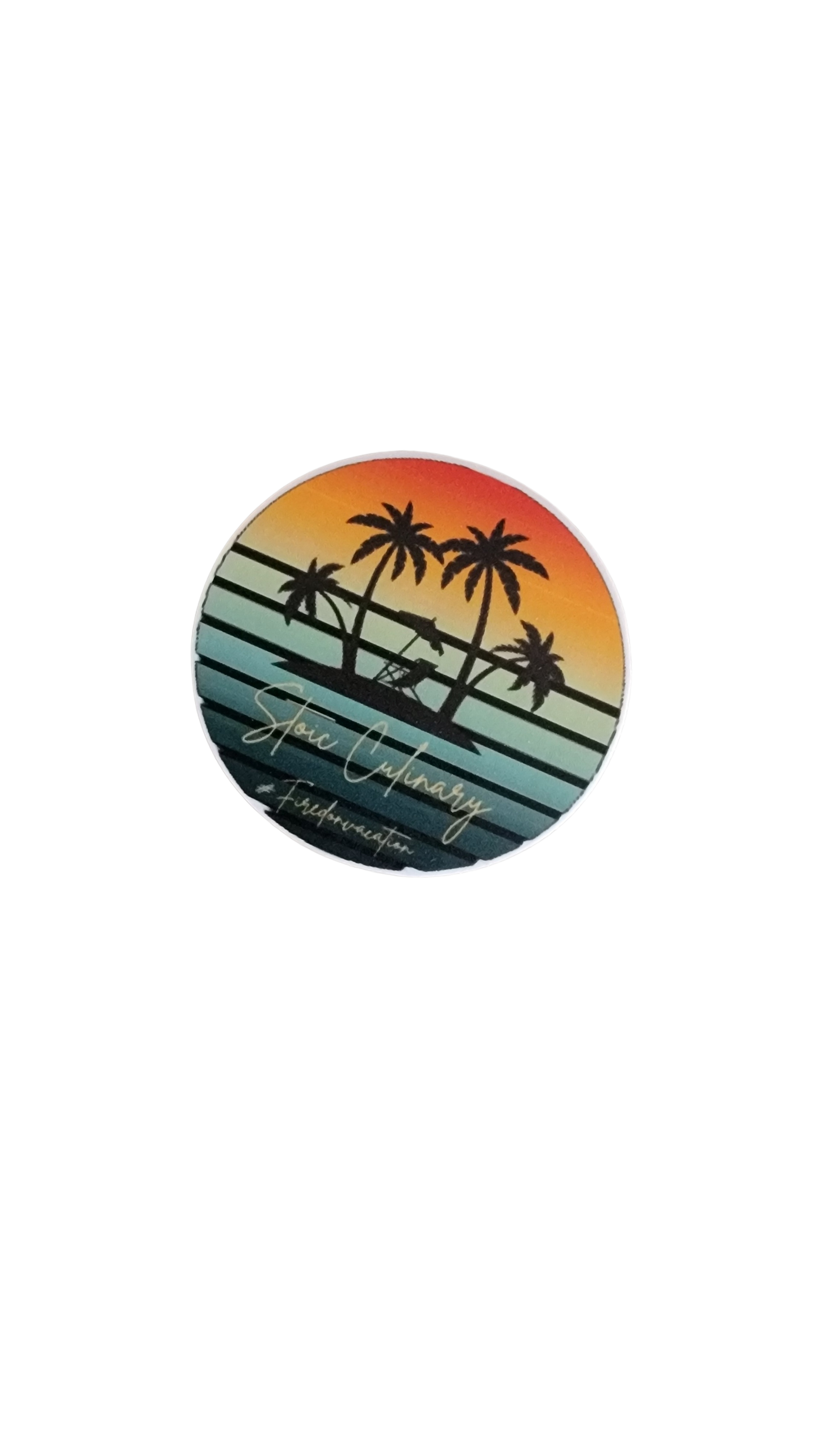#FiredOnVacation Sticker 2"